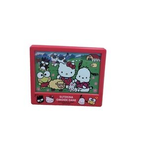 Sanrio Friends Clip Red Photo Stand with Time Schedule 1995 Made in Japan